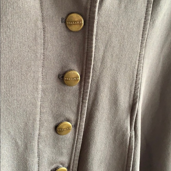 Edwardian Jacket/Blazer in Jersey Cotton - Picture 3 of 5